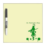 St. Patrick’s Day Leprechaun Dry Erase Board