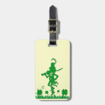 St. Patrick’s Day Leprechaun Luggage Tag