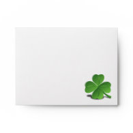 St. Patrick’s Day Shamrock Clover Envelope