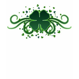St. Patrick's Day Shamrock Swirls T-Shirt St. Patrick's Day Shamrock Swirls T-Shirt
