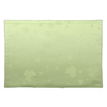 St. Patrick´s Day Shamrocks - Placemat