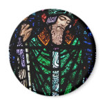 St. Patrick Stained Glass Fridge Magnet St. Patrick Stained Glass Fridge Magnet