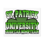 St. Patrick University irish Car Bomb Team Postcar Postcard