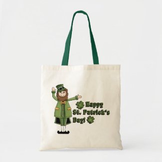 St Patrick Wishes You A Happy St Pats Day Bag bag
