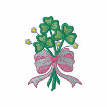 St. Patrick's Bouquet embroidered shirts by ZazzleEmbroidery St. Patrick's Bouquet embroidered shirts