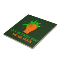 St. Patrick's Boxing Day Ceramic Tiles