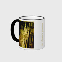 'St. Patrick's Cathedral at Night' Mug