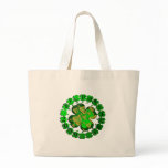 St patricks Clover Irish Harp 2009 Art bags
