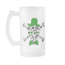 St. Patrick's Cow Skull mugs by orsobear St. Patrick's Cow Skull mugs