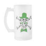 St. Patrick's Cow Skull mugs