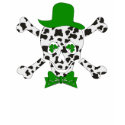 St. Patrick's Cow Skull t-shirts