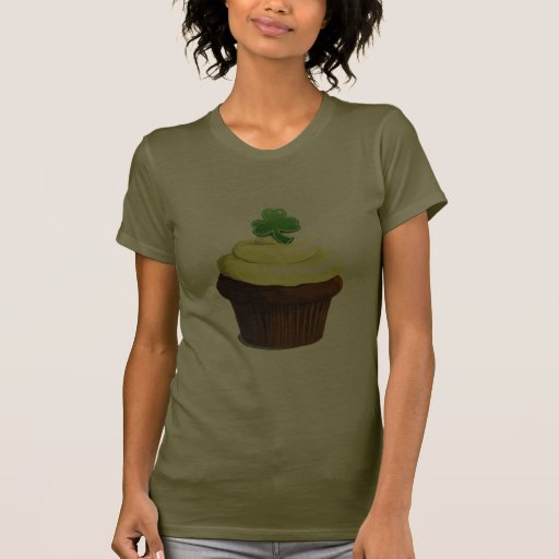 St. Patrick's cupcake t-shirt