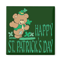 St. Patrick's Day Bear magnets