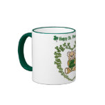 St. Patrick's Day Bear Mug