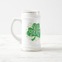 St. Patricks Day Beer Stein Mug