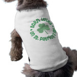 St. Patrick's Day Birthday Dog T-shirt