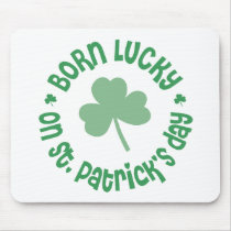 St. Patrick's Day Birthday Mousepads