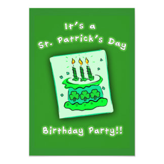 st patricks day birthday party menu