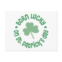 St. Patrick's Day Birthday Postcards