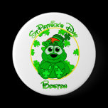 St Patrick's Day Boston feat Lil Clover buttons