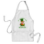 St Patricks Day Boston ~ Patty O Party Apron