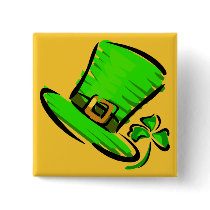 St. Patrick's Day Button by stpatricksdaytshirts St. Patrick's Day Button
