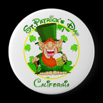 St Patrick's Day California feat Patty O Party buttons by cimmerrian St Patrick's Day California feat Patty O Party buttons