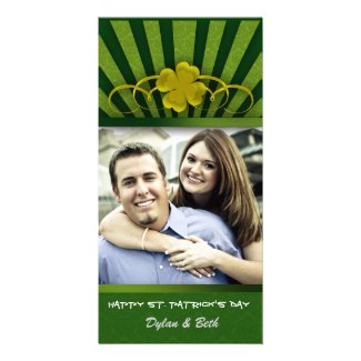St. Patrick's Day card from the two of us photocard