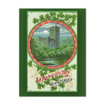 St. Patrick's Day Cards with Irish Castle Post Card