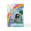 St Patrick's Day Cat puking