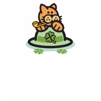 St. Patrick's Day Cat shirt