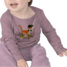 St. Patrick's Day Cat Tshirt