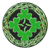St. Patrick's day Celtic Knot 2 stickers by Giftsforeverything St. Patrick's day Celtic Knot 2 stickers