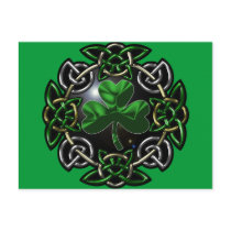 St. Patrick's Day Celtic Knot Postcards