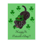 St. Patrick's Day Chocolate Labrador Puppy St. Patrick's Day Chocolate Labrador Puppy