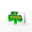 St Patricks Day (Clover) cards