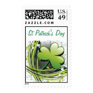 St Patrick's Day Clover Stamp