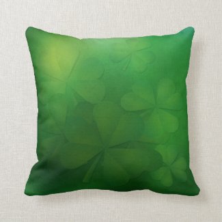 St. Patrick's Day - Clovers Pillow