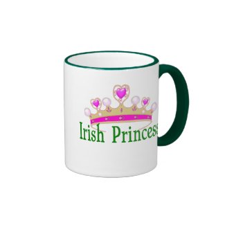 St Patricks day Coffee Mug Irish Princess