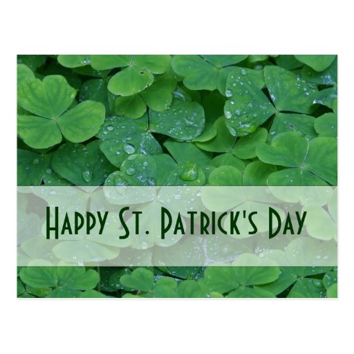 St. Patricks Day Collection Postcard