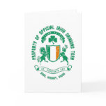 St. Patrick's day crest Card St. Patrick's day crest Card