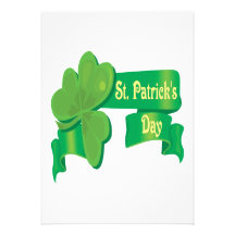 St Patrick's Day Custom Invites