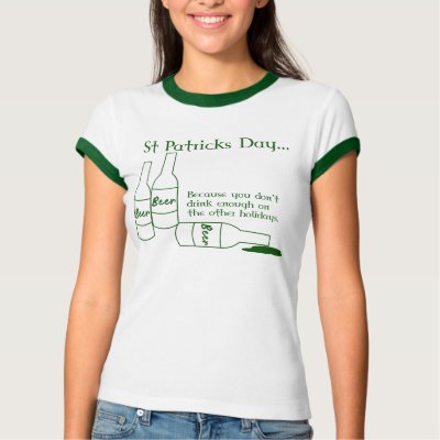 St Patrick's Day Drinking Shirt