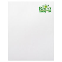 St Patricks Day Drinking Team. Irish Celebrations. Letterhead Design