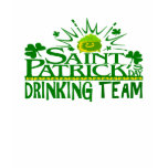 St Patricks Day Drinking Team. Irish Celebrations. Polo Shirts