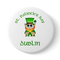 St Patricks Day ~ Dublin buttons