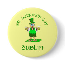 St Patricks Day ~ Dublin buttons