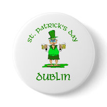 St Patricks Day ~ Dublin buttons
