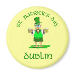 St Patricks Day ~ Dublin Magnets