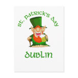 St Patrick's Day ~ Dublin Post Card